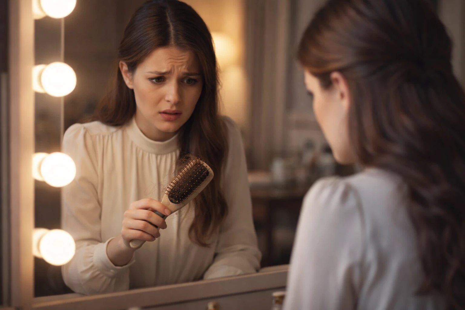 أسباب تساقط الشعر عند النساء: 10 أسباب خفية لا تنتبهين لها 1 أسباب تساقط الشعر عند النساء
